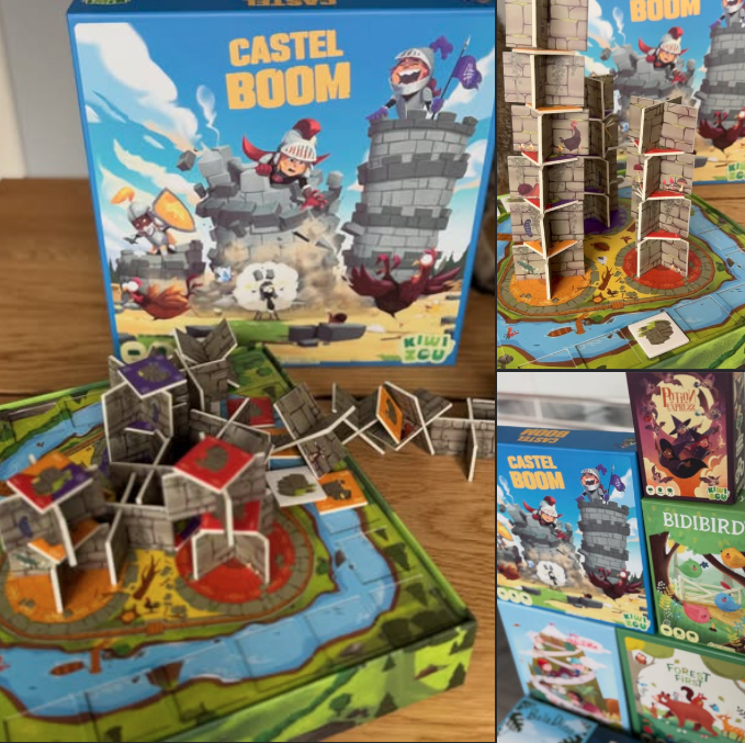 Castel Boom Brings Dexterity Fun to Family Game Night