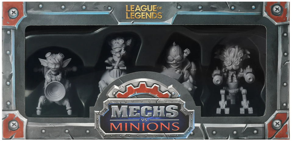 Mechs vs. Minions: Unpainted Miniatures Set