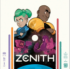 Zenith board game box art sci-fi strategy