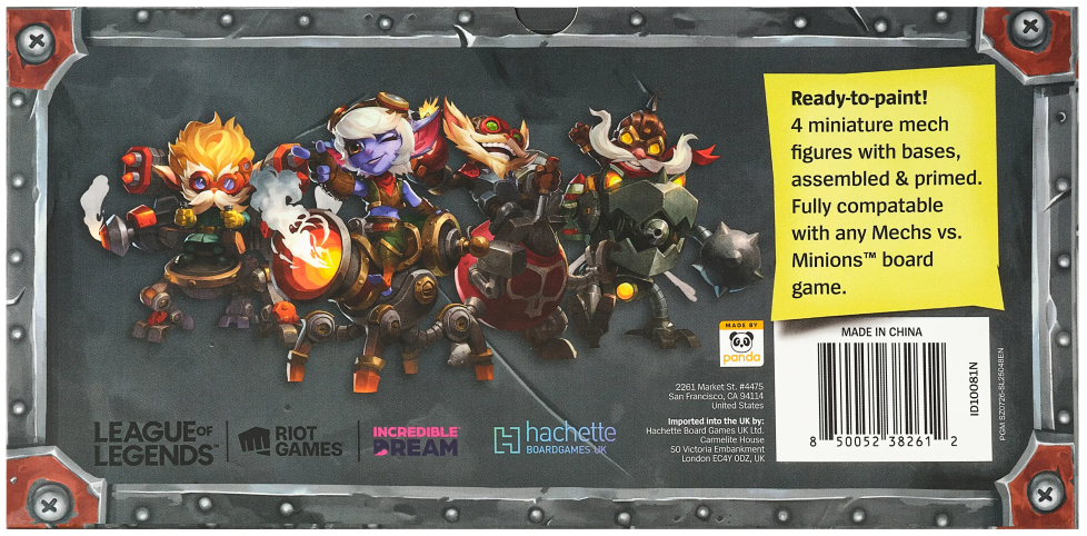 Mechs vs. Minions: Unpainted Miniatures Set